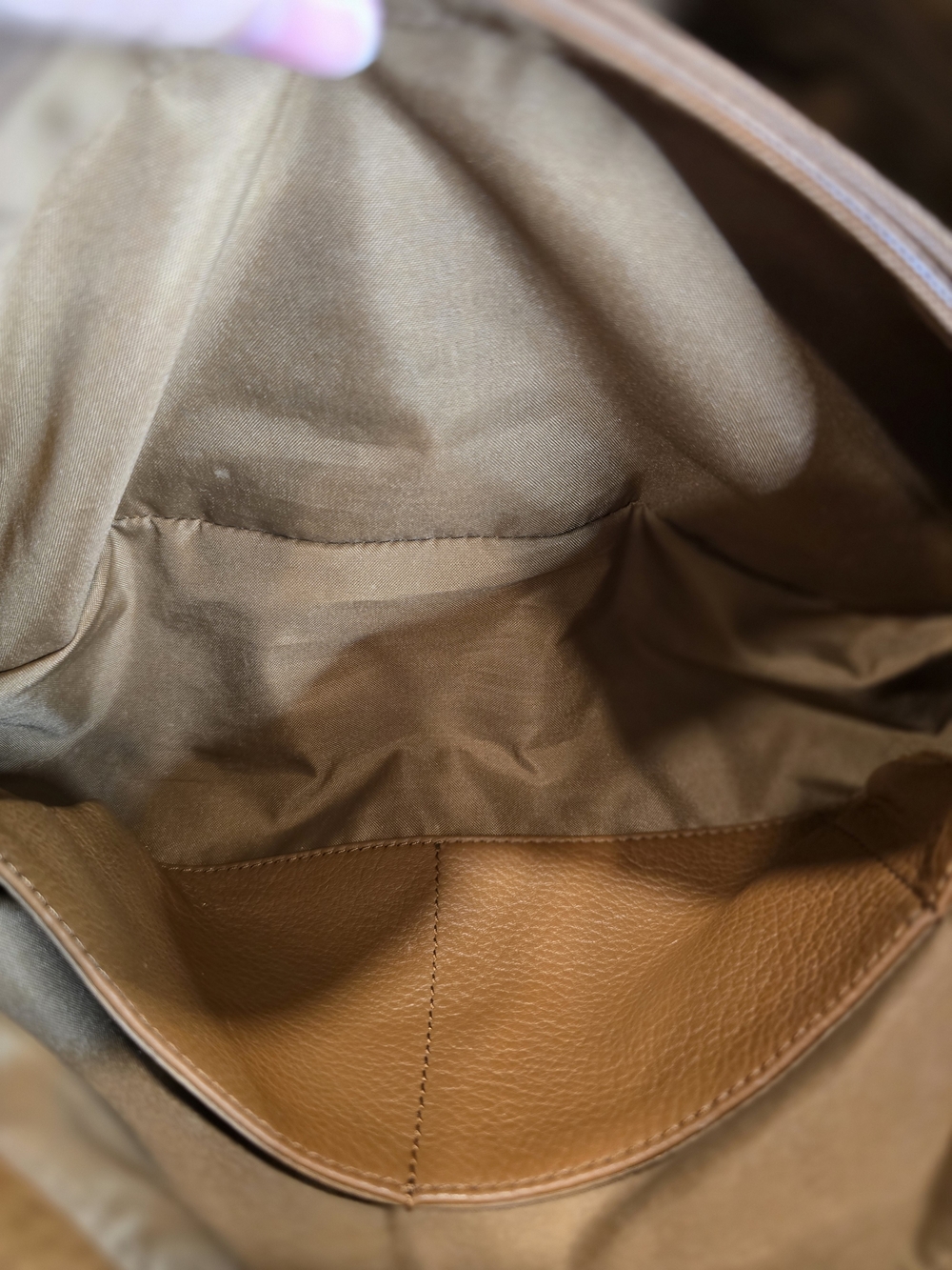 HOBO International Caramel Leather Slouchy Shoulder Bag - Picture 13 of 16